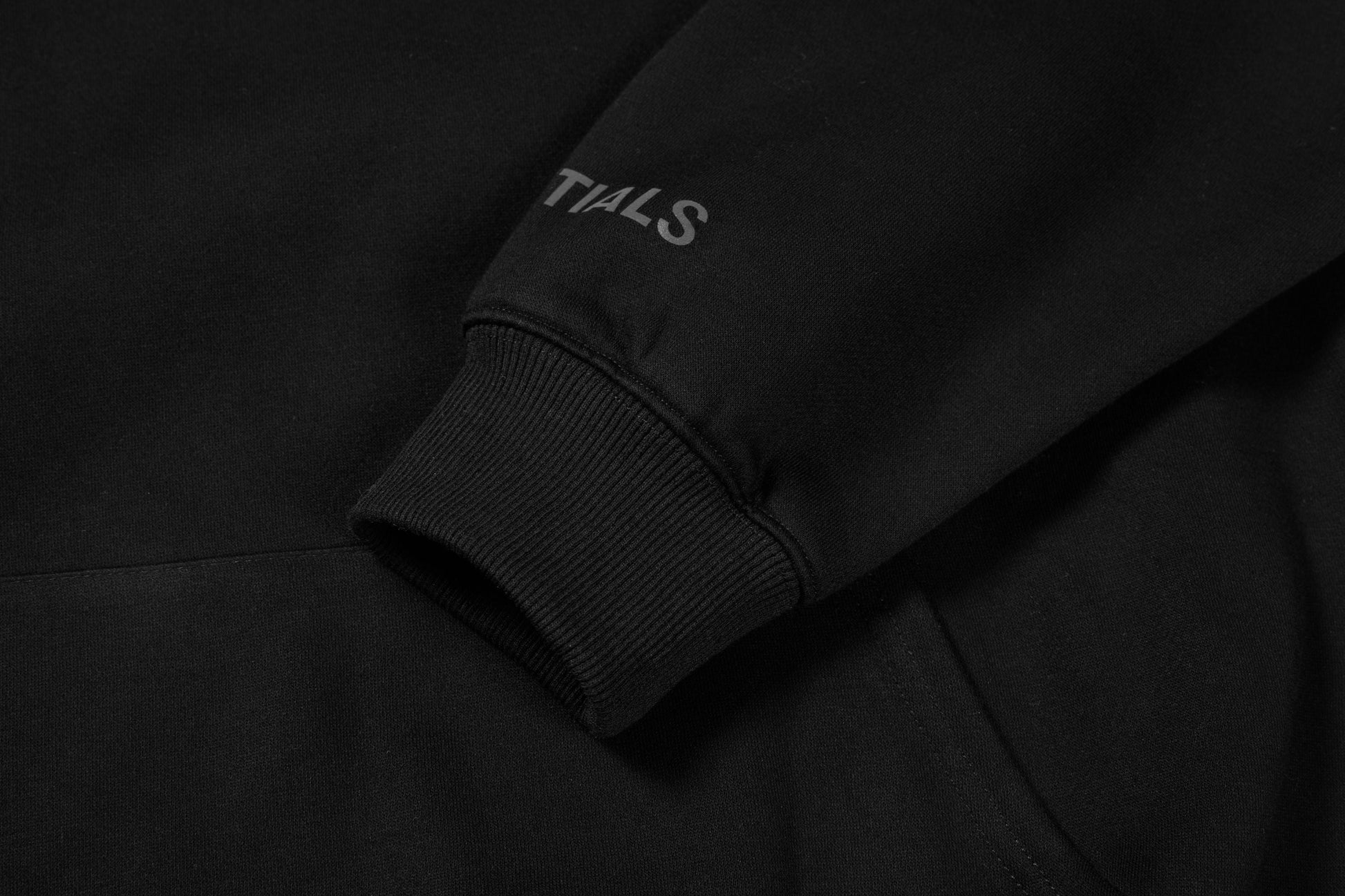 NEW! Stylish 3:3 Essentials Hooded Sweatshirt 3:3 3SS3NTIALS HOODIE (Black)