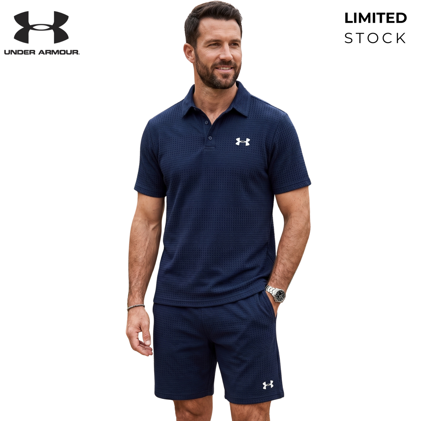 Under Armor® | Shirt with collar full set