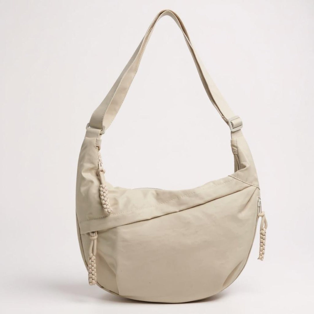 LUNA Axelväska i beige