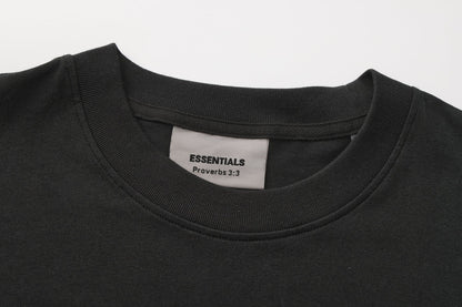 Essentials Oversized T-Shirt – Black | Proverbs 3:3 Streetwear