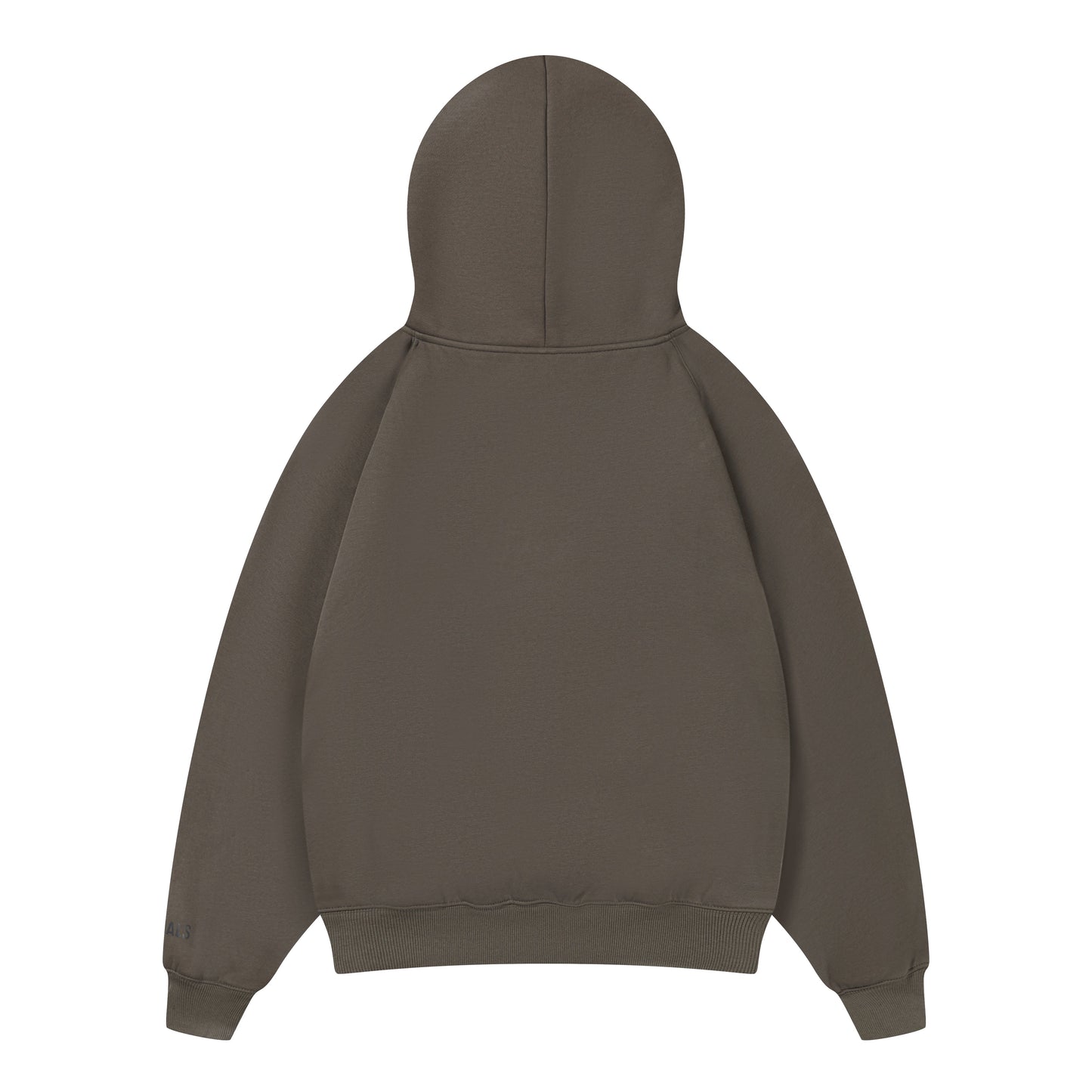 Essentials Hoodie - Off Black Oversized Long-Sleeve Pullover Unisex