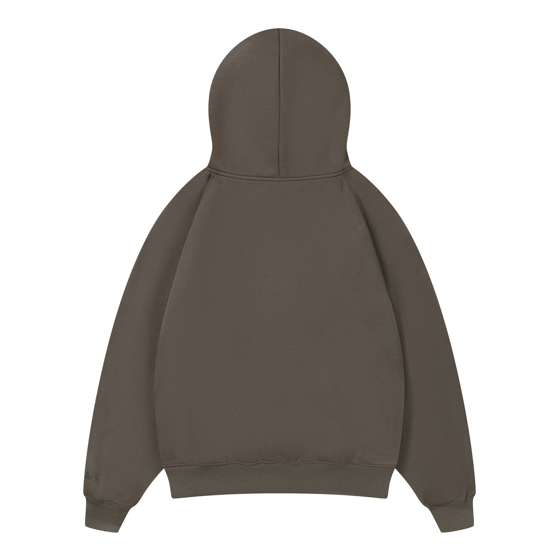 Essentials Hoodie - Off Black Oversized Long-Sleeve Pullover Unisex