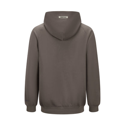Essentials Hoodie - Off Black Oversized Long-Sleeve Pullover Unisex
