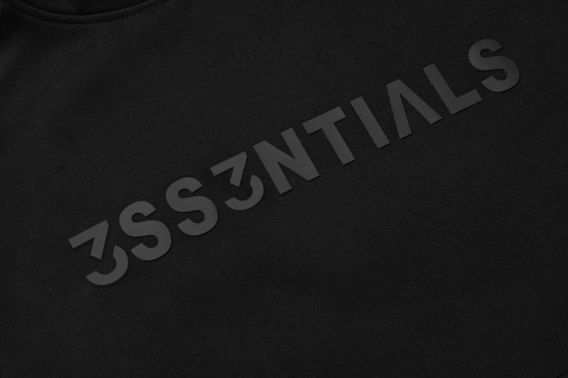 NEW! Stylish 3:3 Essentials Hooded Sweatshirt 3:3 3SS3NTIALS HOODIE (Black)