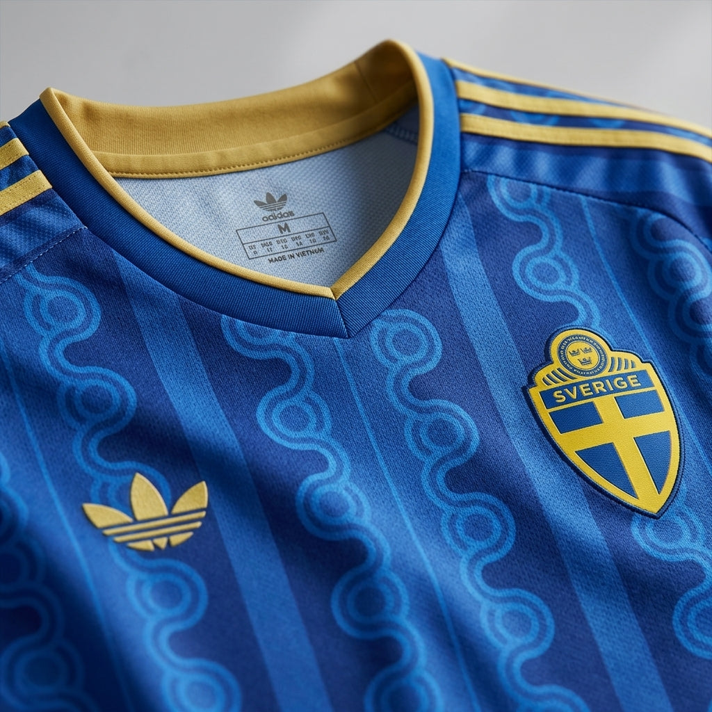 Skapa Din Egen Sverige 2026-Tröja 🇸🇪 – Namn & Nummer